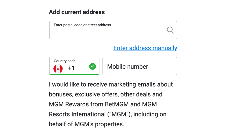 BetMGM contact details