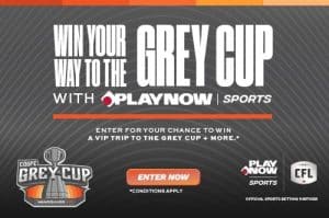 PlayNow Sports Named Official Sports Betting Partner of 111th Grey Cup